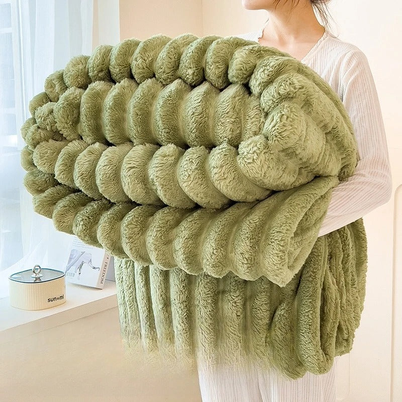 FluffyWrap™ | Mysigt lakanöverdrag - plyschfilt