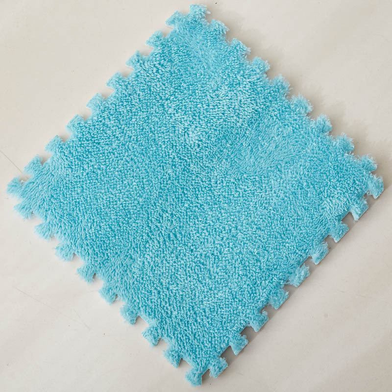 CozyTiles™ | Mjuk, varm pusselmatta i plysch