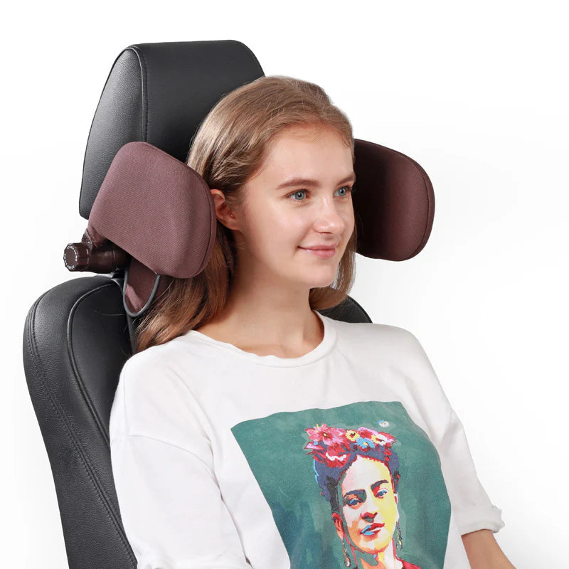 TILLFÄLLIGT 50% RABATT | RideRest™ | Inget mer obekvämt sovande i bilar!