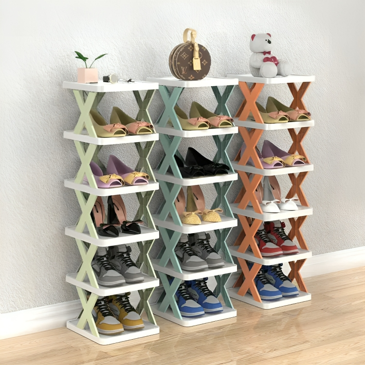 TILLFÄLLIGT 50% RABATT | ShoeTuck™ | Platsbesparande förvaring för vardagens skor!