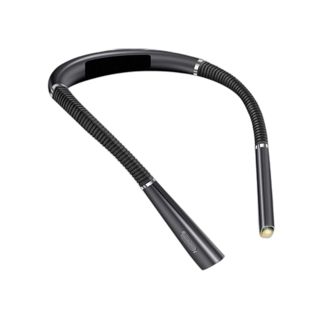 FlexiBeam™ | Flexibel handsfree LED-halslampa Läslampa