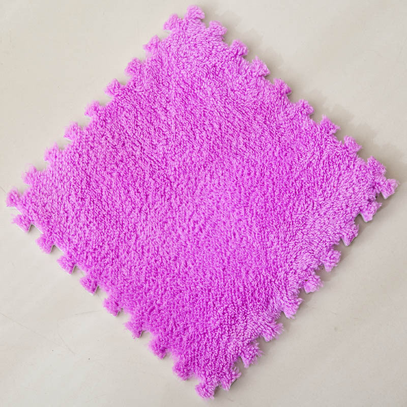 CozyTiles™ | Mjuk, varm pusselmatta i plysch