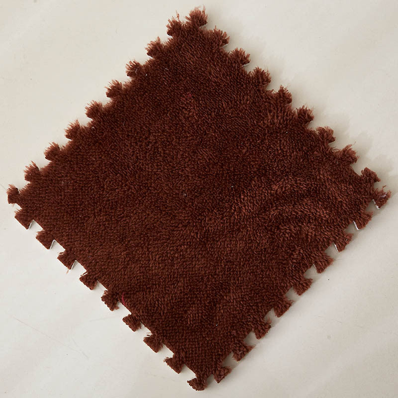 CozyTiles™ | Mjuk, varm pusselmatta i plysch