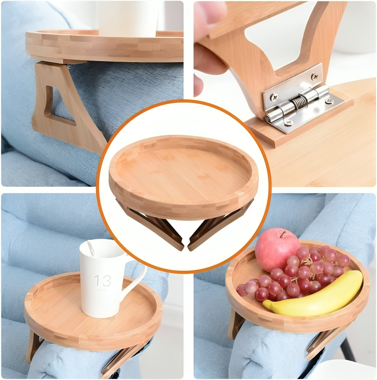 CouchTray™ | Förvandla din soffarm till ett praktiskt sidobord!
