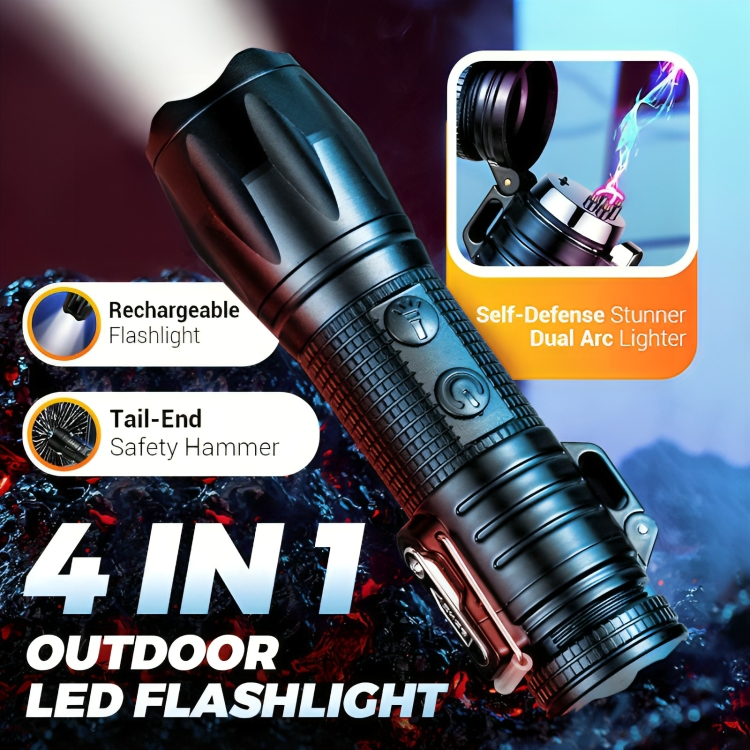 TILLFÄLLIGT 50% RABATT | LightStrike™ | Väderbeständigt verktyg för belysning och försvar!