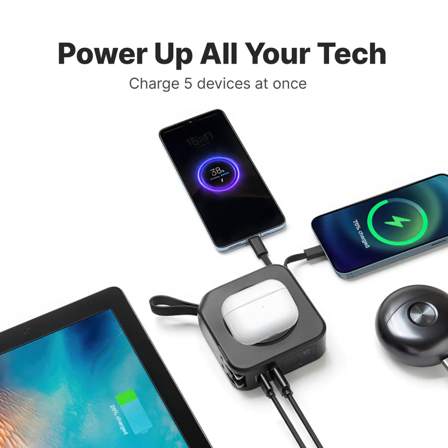 PowerPack™ | Universell powerbank för resor