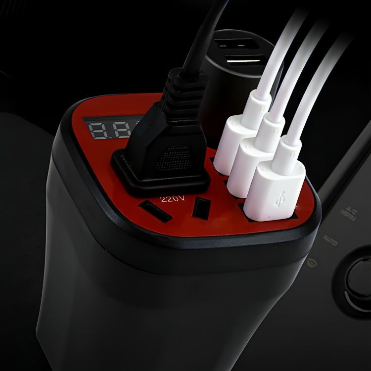 PowerHub™ | Portabel adapter för biluttag omvandlare