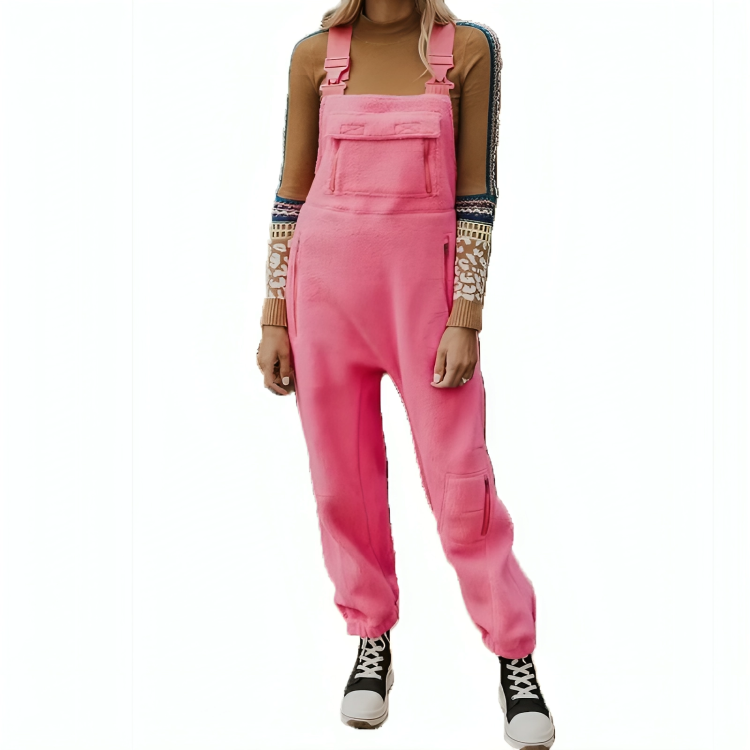 Frostine™ | Värmeoverall i fleece med dragkedjefickor