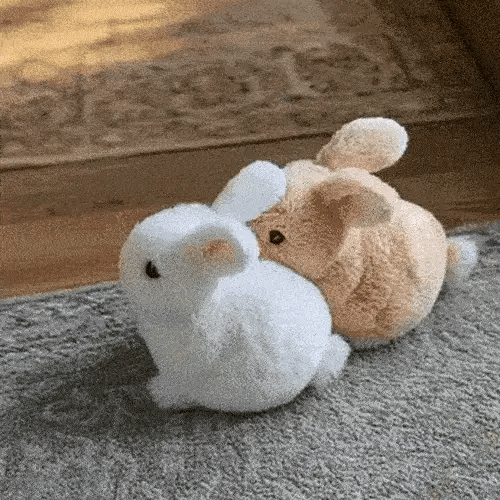 TILLFÄLLIGT 50% RABATT | BunnyBot™ | Din gosiga, verklighetstrogna följeslagare för livet!