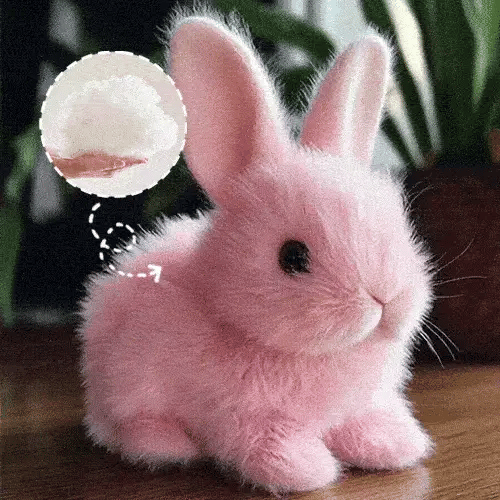 TILLFÄLLIGT 50% RABATT | BunnyBot™ | Din gosiga, verklighetstrogna följeslagare för livet!