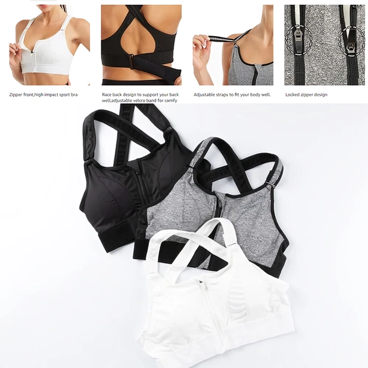 1+1 GRATIS | ZipFit™ | Justerbar, Stödjande Sport-BH